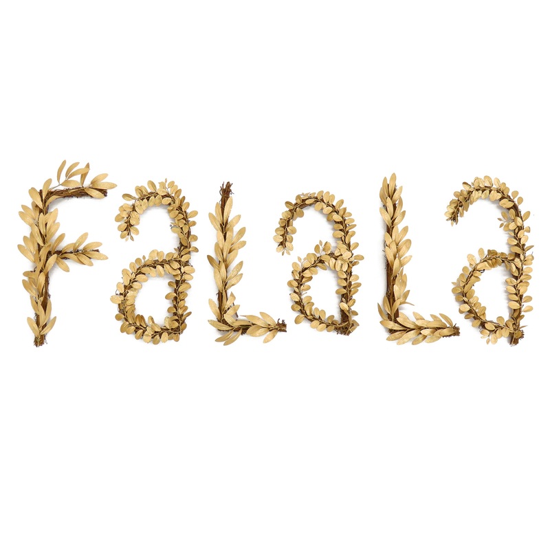 7 in. HGTV Home Collection Fa La La Wall Decoration