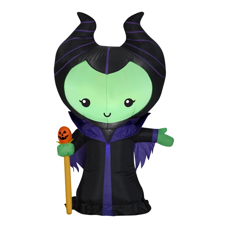 42 in. Halloween Maleficient Inflatable Decoration, Plug-In