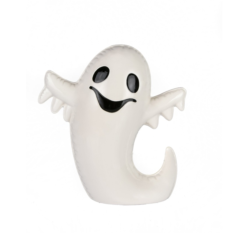 9 in. Halloween Happy Ghost Tabletop Decoration