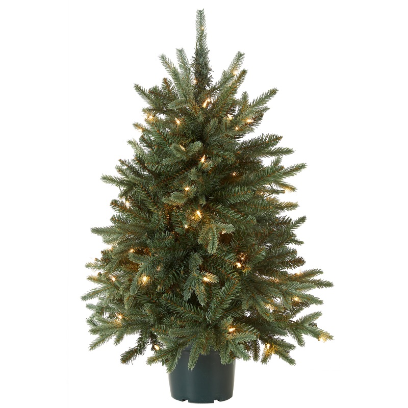 3 ft. Pre-Lit Everyday Collection Tree with Clear Lights, Plug-In