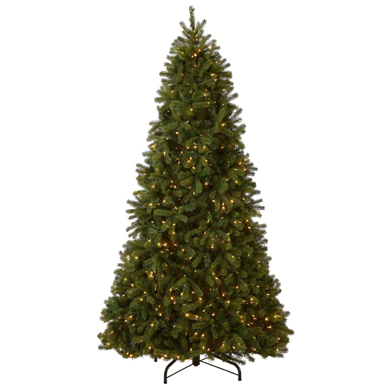 9 ft. Pre-Lit Bayberry Spruce Tree with PowerConnect Dual Color LED Lights