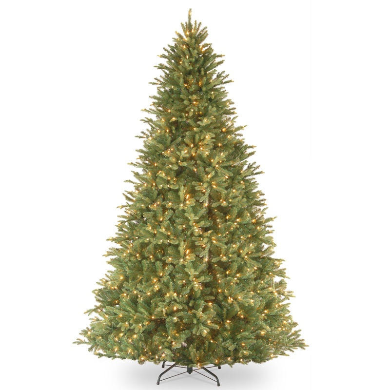 9 ft. Pre-Lit Tiffany Fir Tree with Clear Lights, Plug-In