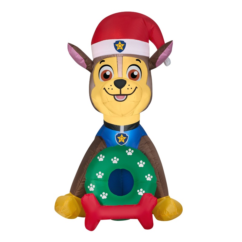 3 ft. Inflatable Chase from Paw Patrol with LED Lights, Plug-In