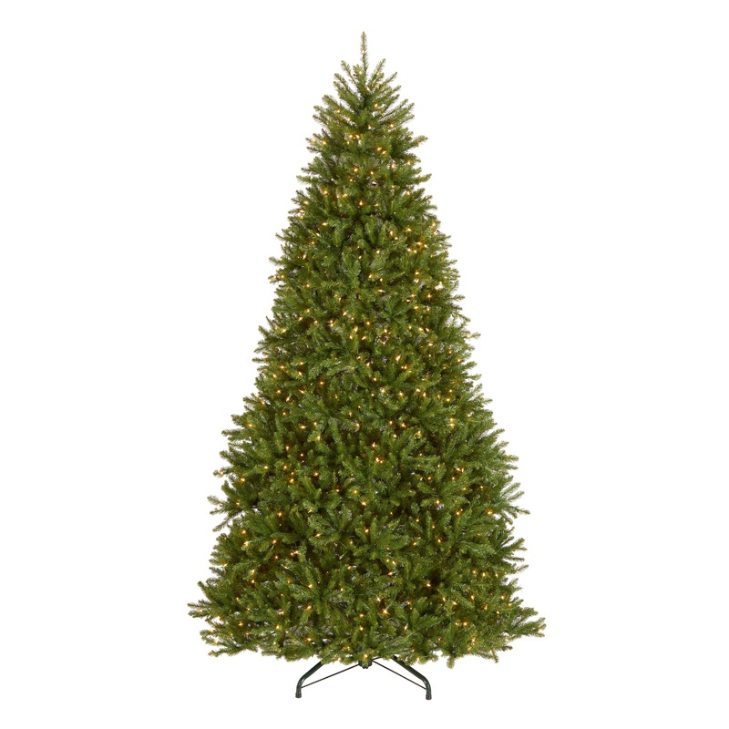 9 ft. Pre-Lit Dunhill Fir Tree with PowerConnect Clear Lights