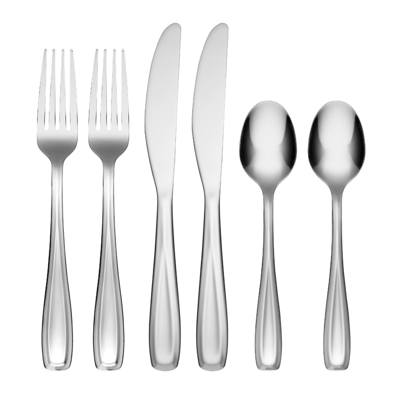 Waylen Mirror 6 Piece Flatware Set