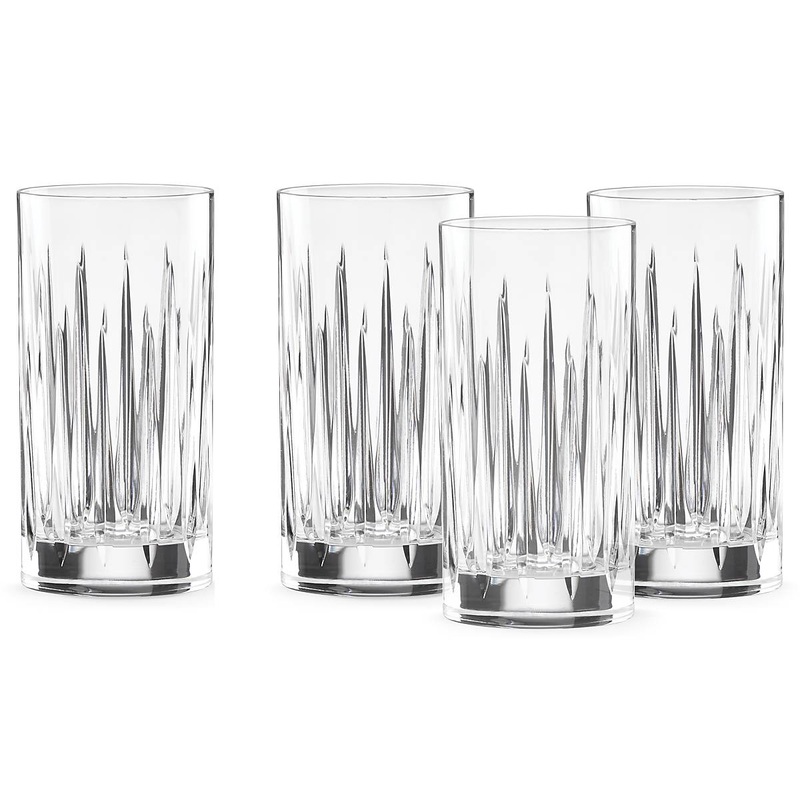 Soho Crystal Iced Beverage Glasses - Set Of 4