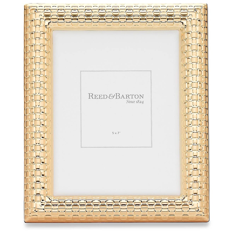 Watchband Satin Gold 5" x 7" Photo Frame