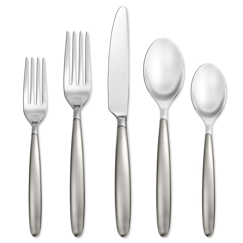 Tidal Frosted 30 Piece Flatware Kit