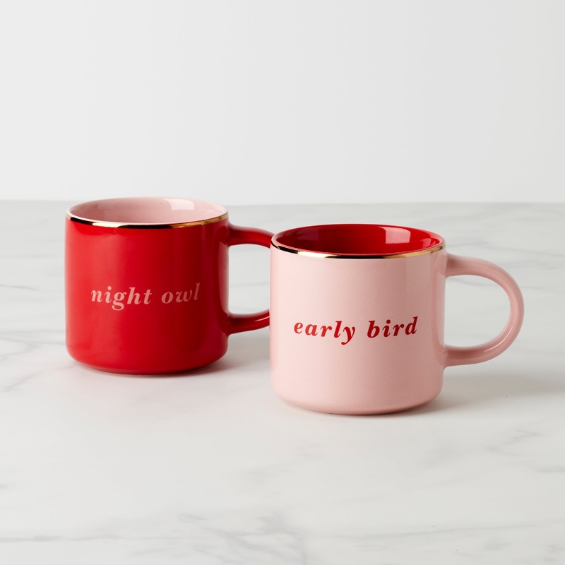 Two of a Kind Early Bird & Night Owl Mugs - Set of 2