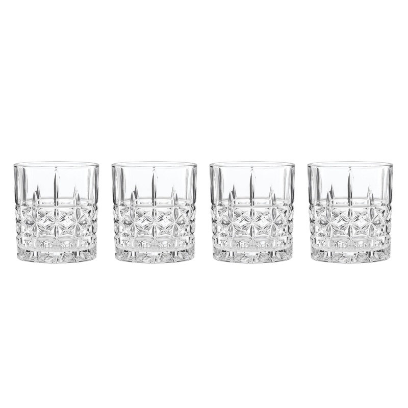 Apollo Double Old Fashion Glasses - Set Of 4