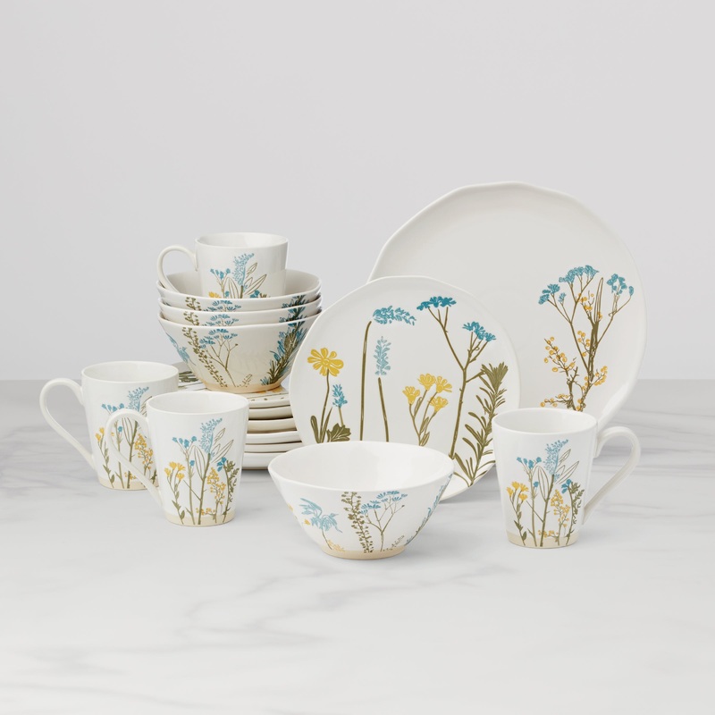 Wildflowers 16-Piece Dinnerware Set