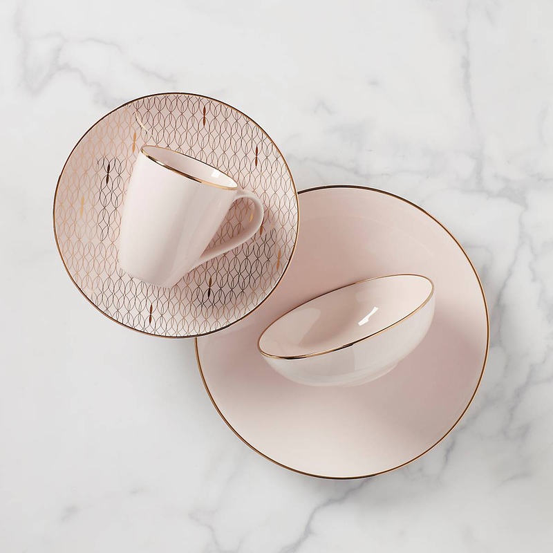 Trianna Blush 4-Piece Place Setting