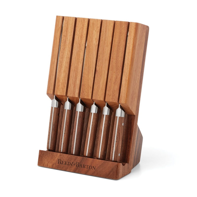 Asher 7 Piece Cutlery Block Set
