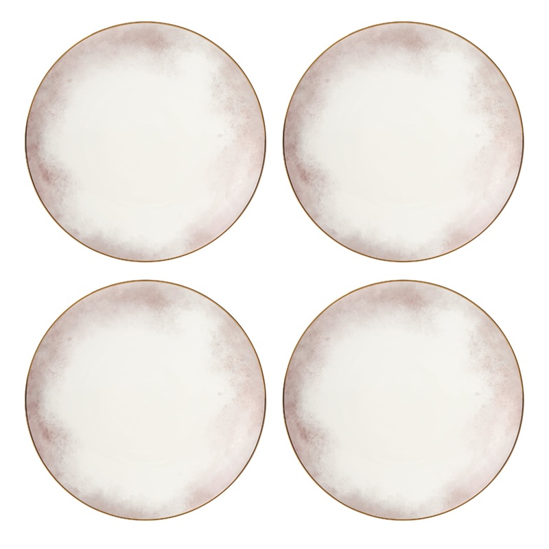 Trianna Coupe Dinner Plates - Set of 4