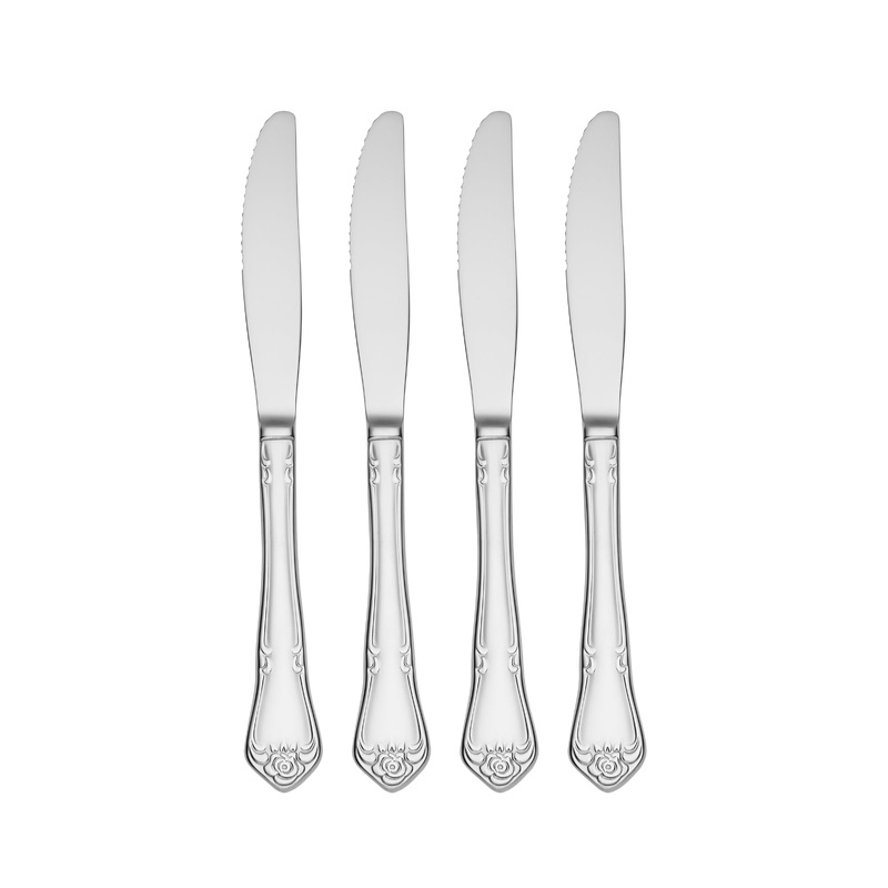 True Rose Dinner Knife - Set of 4