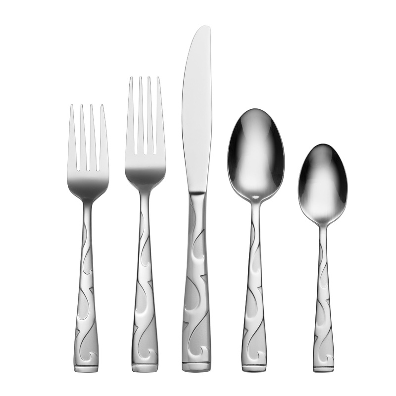 Tuscany 45 Piece Flatware Set