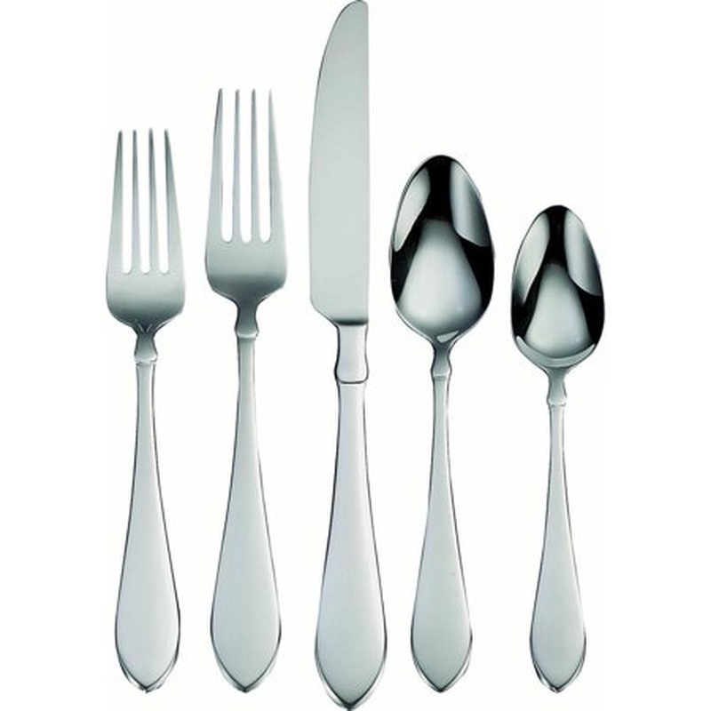 Vertex Satin 20 Piece Flatware Set