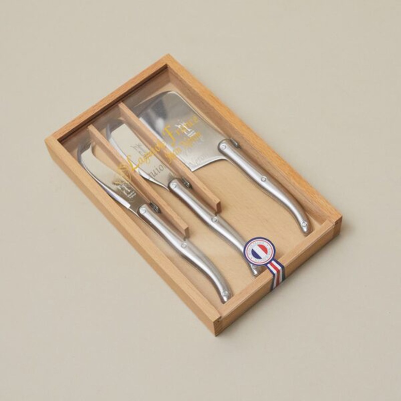 3-Piece Mini Cheese Utensil Set, Stainless Steel