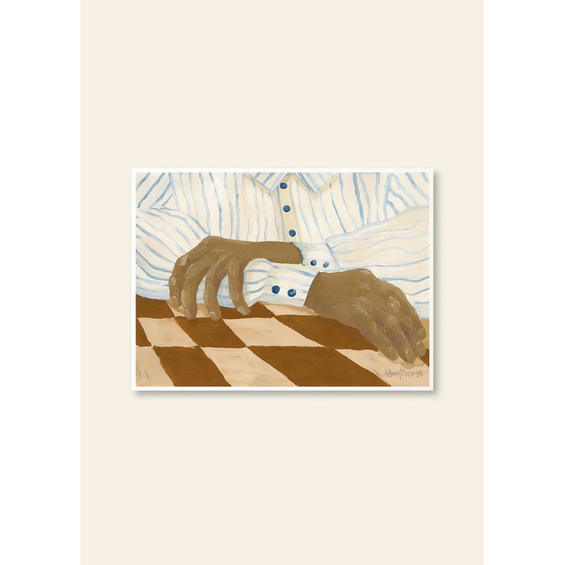 Hanna Peterson - Light Stripes (30x40)