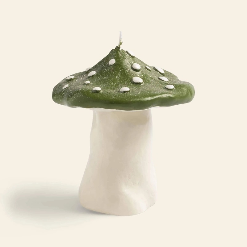 &klevering Dots Mushroom Candle