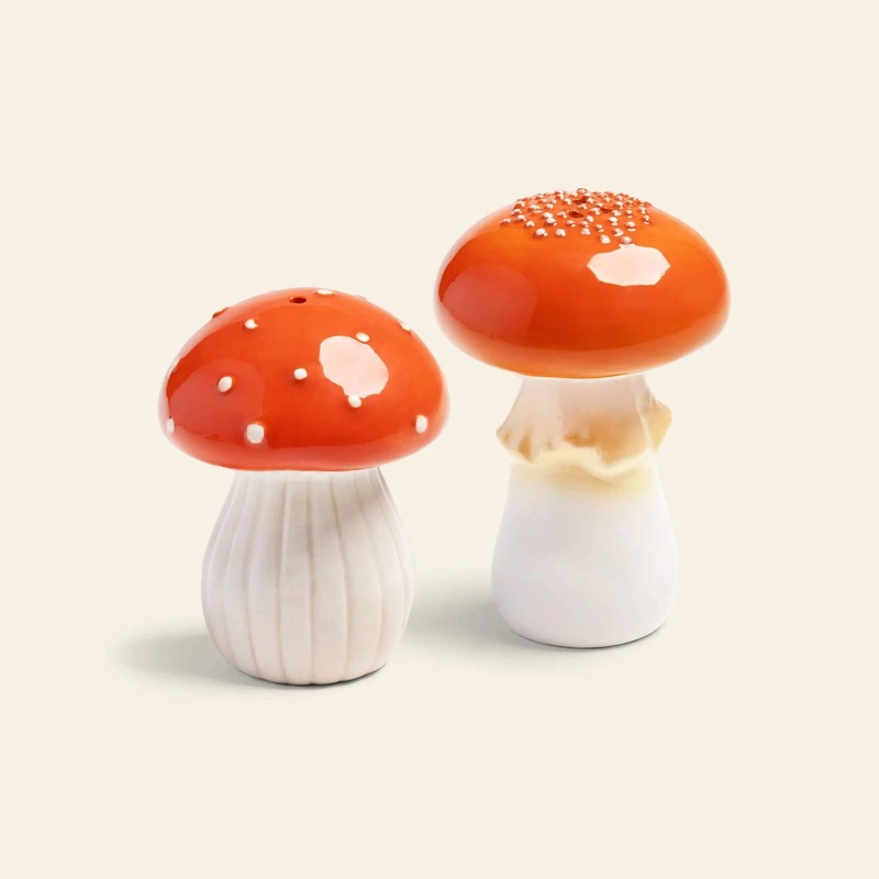 &klevering Mushroom Salt & Pepper Set