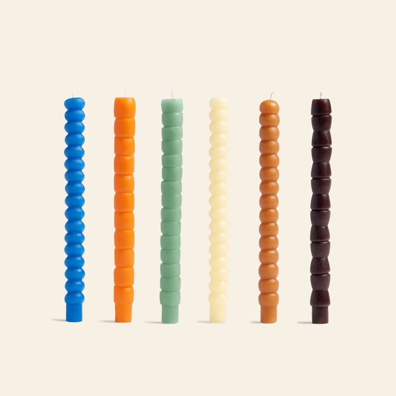 &klevering Pebble Candle, Set of 6