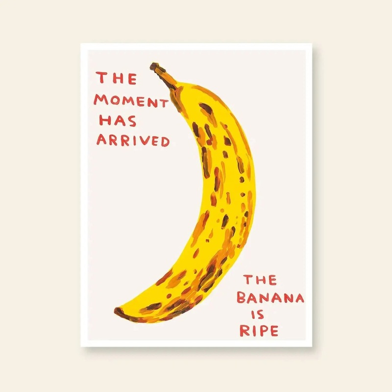 Shrig Shop David Shrigley - The Moment Has Arrived (60x80)