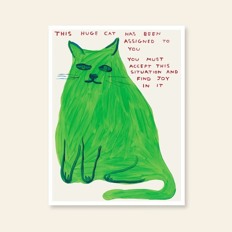 Shrig Shop David Shrigley - This Huge Cat (60x80)