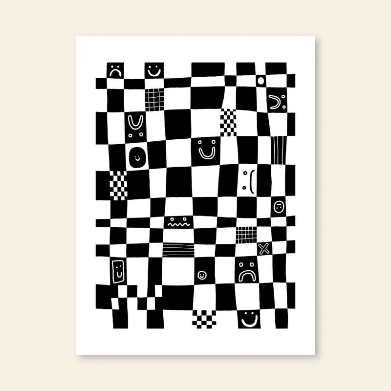 Wobbly Studio Checkmate (30x40)