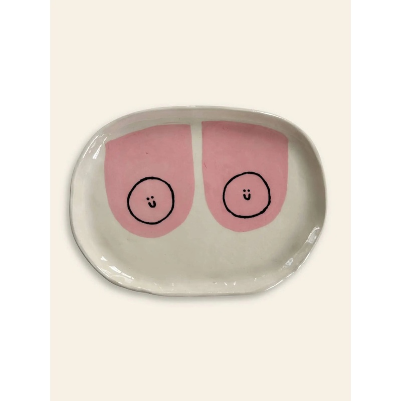 Wobbly Studio Happy Things Plate - Nns