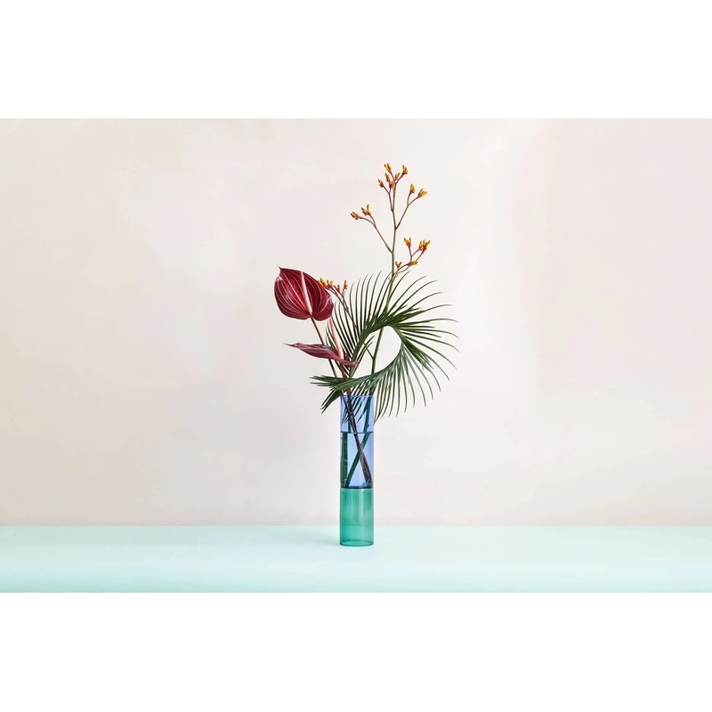 Wonderland Botanicals Bamboo Groove Vase Arrangement - Wonderland Botanicals Collaboration