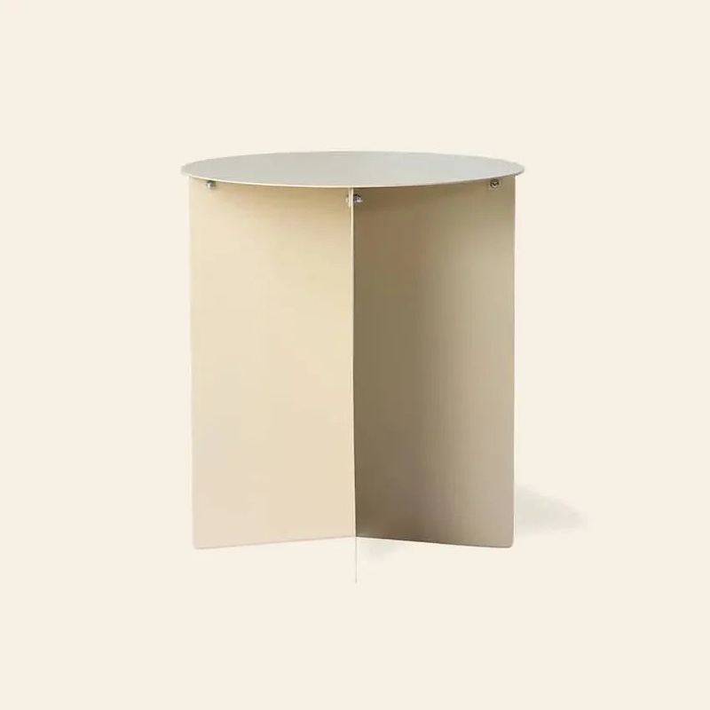 HKliving Metal Side Table Round