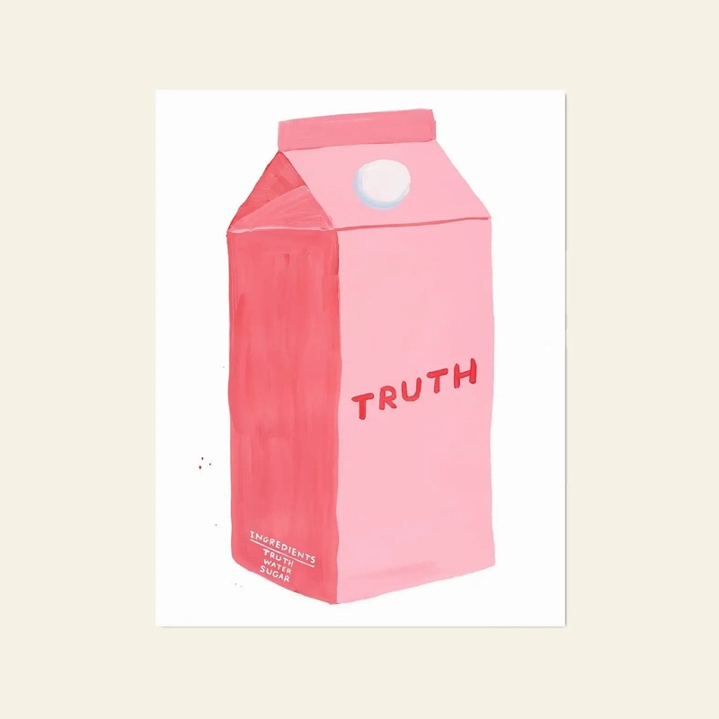 Shrig Shop David Shrigley - Truth (60x80)
