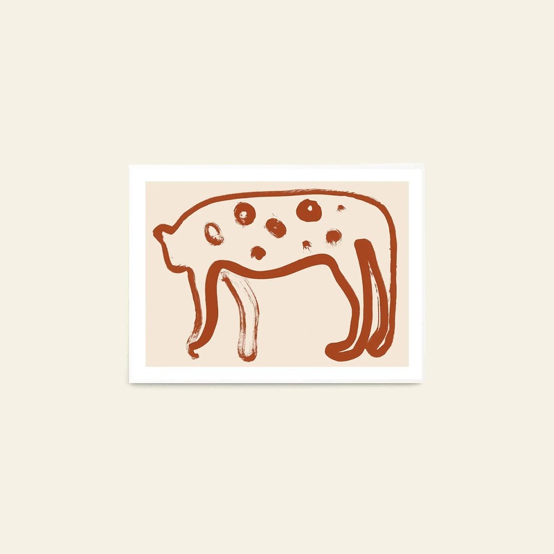 The Poster Club Anastasia Krasilnikova - Jaguar 01 (50x70)