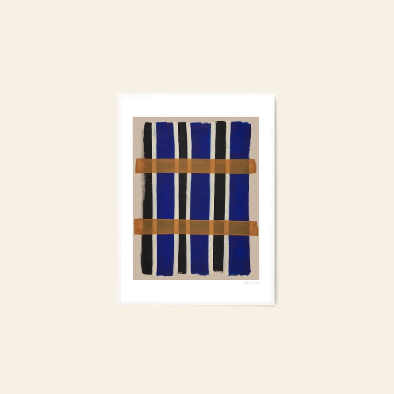 The Poster Club Berit Mogensen Lopez - Checkered (50x70)