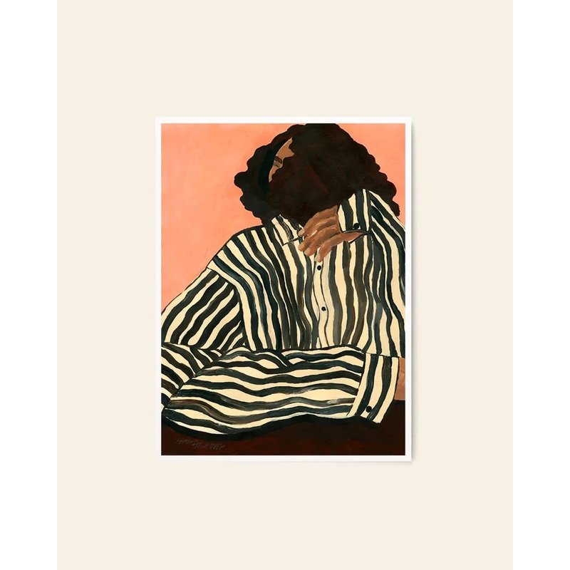 The Poster Club Hanna Peterson - Serene Stripes (50x70)