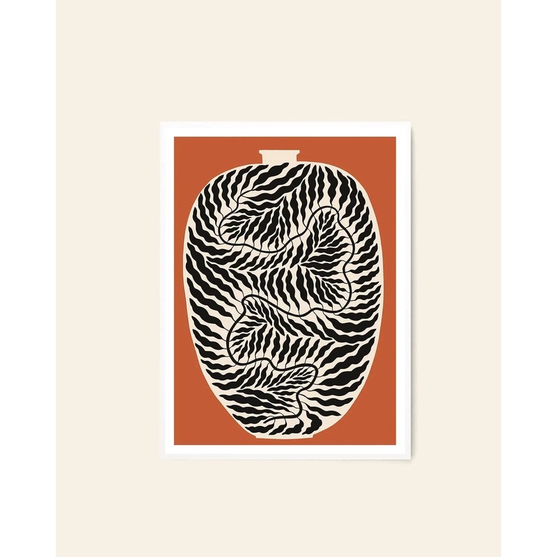 The Poster Club Linna Andersson - Urn Terracotta (50x70)