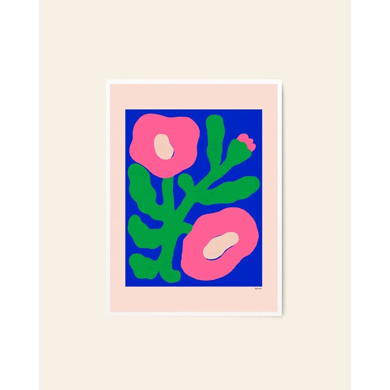 The Poster Club Madelen Mllard - Pink Poppies (50x70)