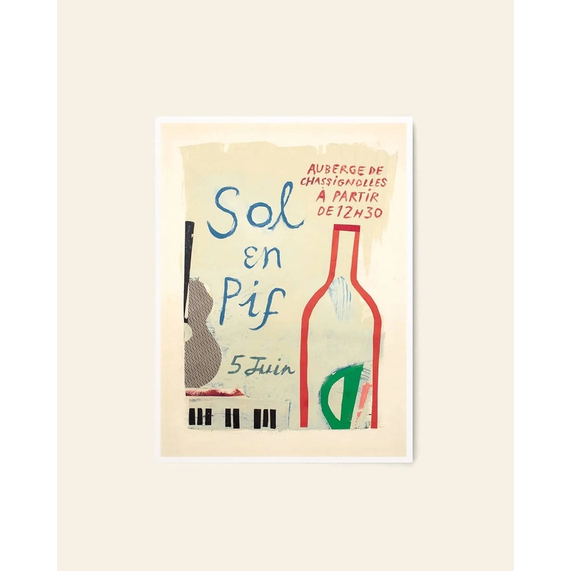 The Poster Club Max Ososki - Sol En Pif (50x70)