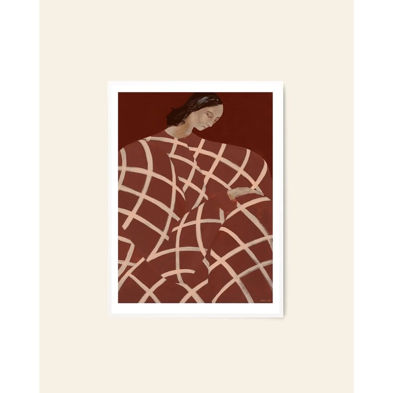 The Poster Club Sofia Lind - Waiting At Art Et Mtiers (50x70)