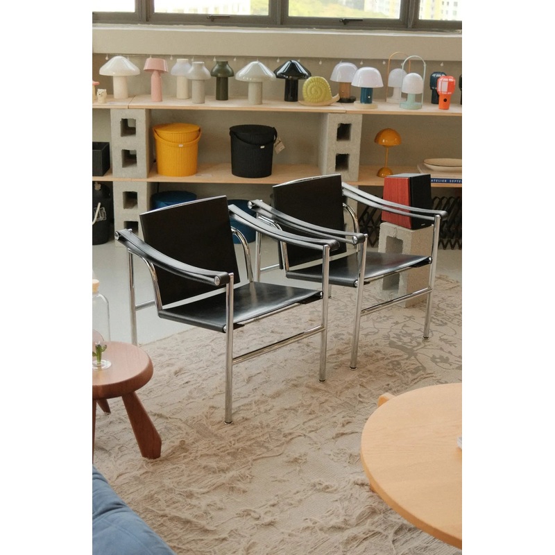 1960s LC1 Chair By Cassina