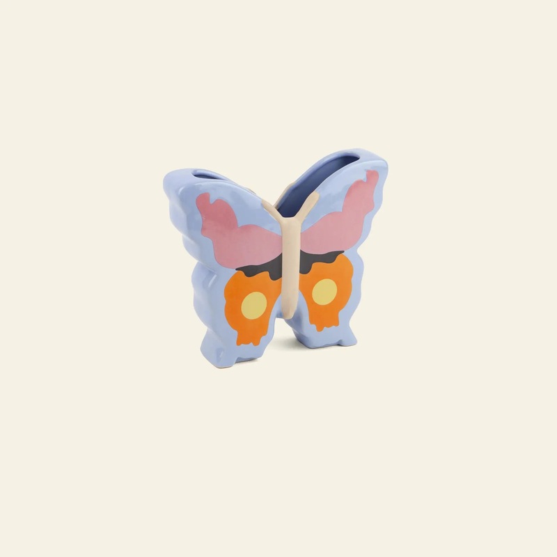 DOIY Woodland Butterfly Vase