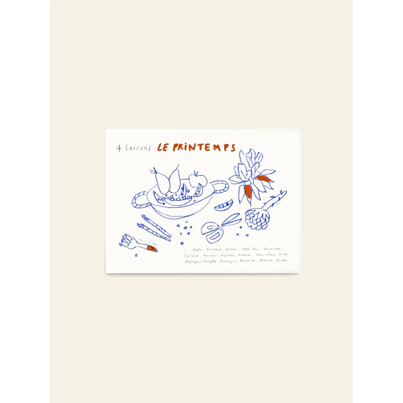 The Poster Club Another Art Project - Le Printemps (30x40)