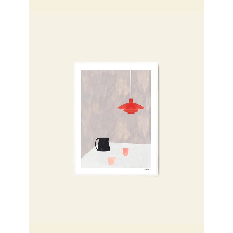 The Poster Club Ana Frois - Orange Pendant (30x40)