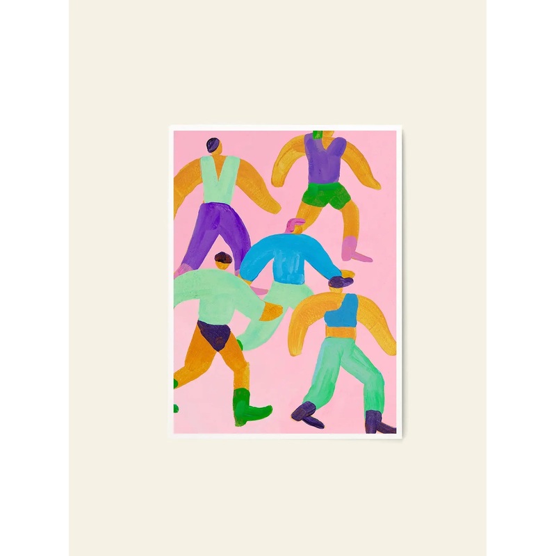 The Poster Club Lise Uhrskov - Walk The Walk (50x70)