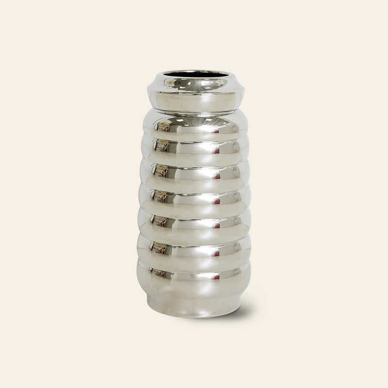 HKliving Ceramic Ribble Vase