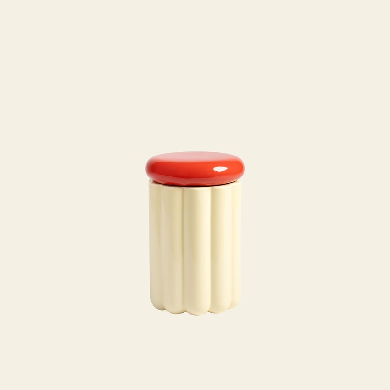 &klevering Charlo Jar - Off-White