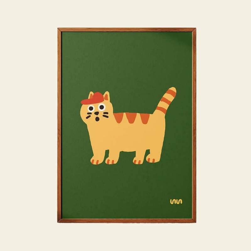 Stacked Store Exclusive Scaredy Cat Poster (30x40)