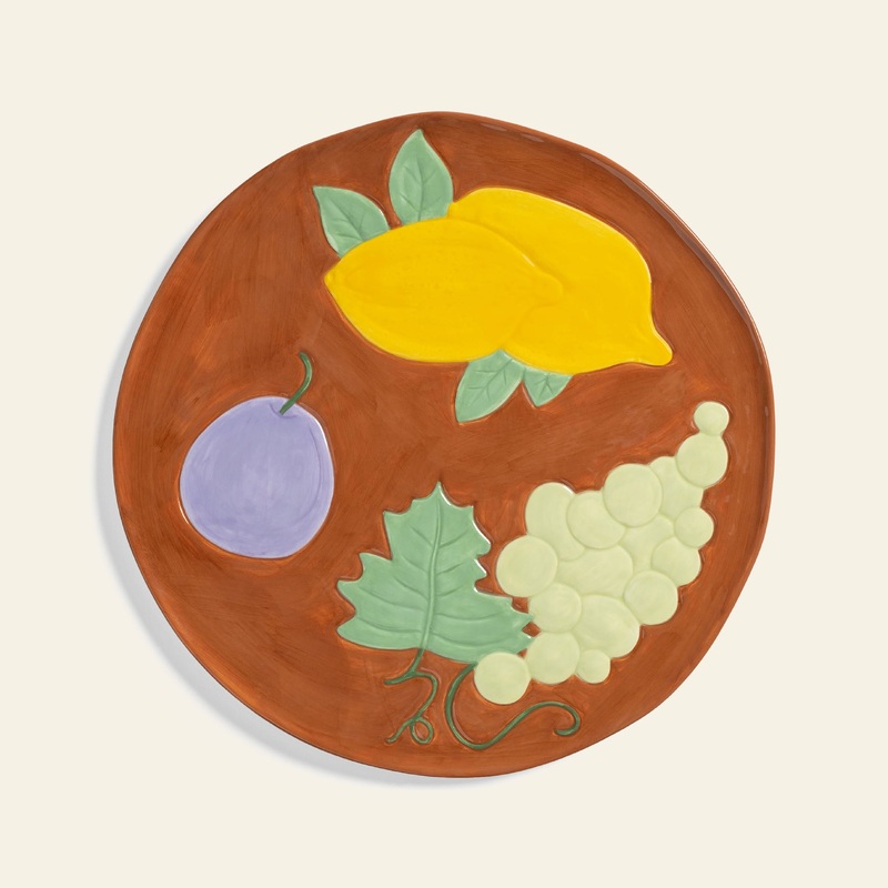 &klevering Fruitful Grape Platter