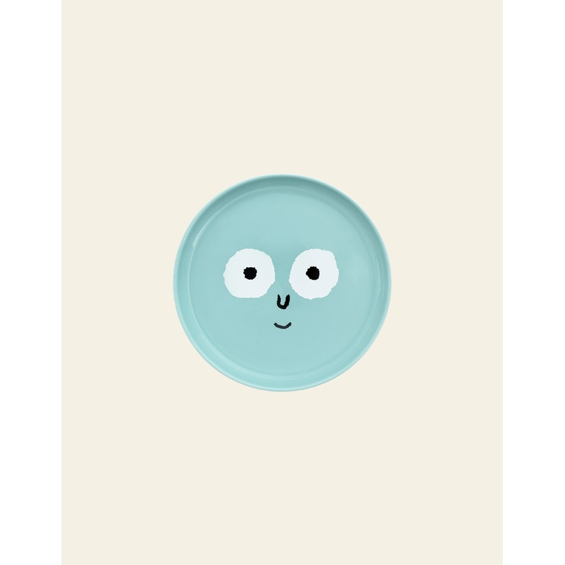 NouNou Family Plate Small - Mint Blue